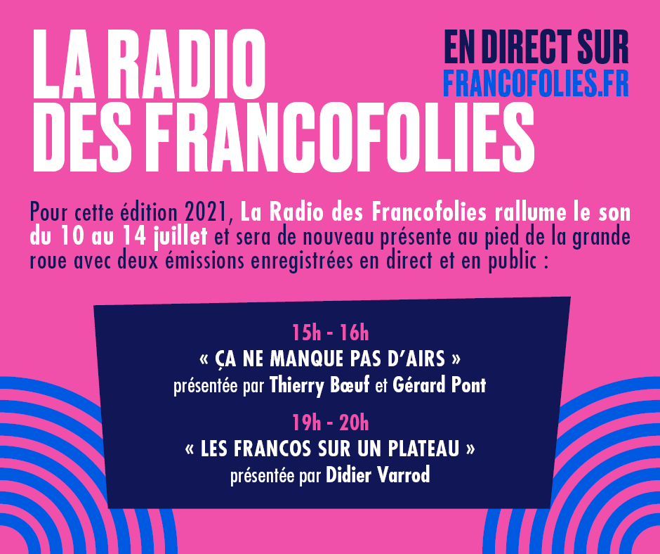 La Radio des Francofolies