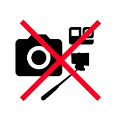 appareils photos interdits